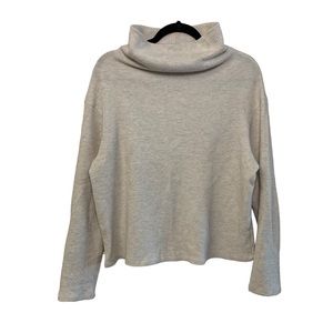 Monrow Cowl Neck Thermal Long Sleeve Top